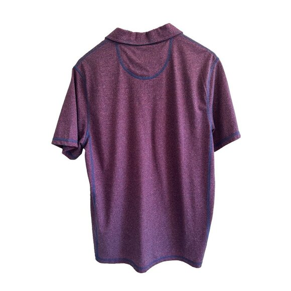 English Laundry, Mens Golf Shirt, Short Sleeve, Red & Blue Stripes, 100% Cotton - Picture 4 of 8